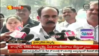 YSRCP leaders meet Governor and complain on co op rigging