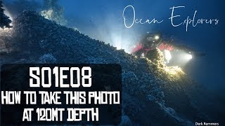 S01E08 How to take a picture of a cannon at 120mt depth - Battle of Lissa 2018