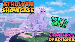 ATHULYTH SHOWCASE! HOW TO GET IT! THIS CREATURE IS HUGE! | Creatures of Sonaria