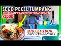 SAMBEL BLEKOTROK, TAPI UUUEENAK! SEGO TUMPANG PECEL POJOKAN PUSKESMAS SEMEN