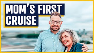Boarding a BRAND NEW Cruise Ship! My Mum's FIRST EVER CRUISE!