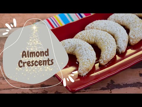 Almond Crescent Cookies -- The Frugal Chef Almond Crescent Cookies -- The Frugal Chef