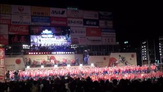 【帯屋町筋】第60回よさこい祭り～後夜祭（中央公園）2013 8．12（月）