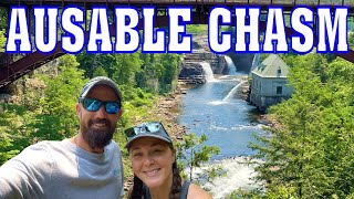 Exploring the Amazing Ausable Chasm in Keeseville, New York