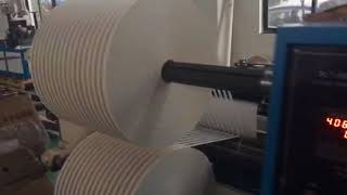 Paper Slitter Rewinder machine for Paper Straw Making Machine,