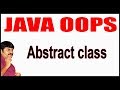 Java Tutorials || Java OOPS  ||  Abstract class || by Durga sir