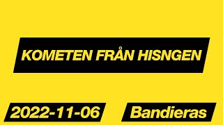 BK Häcken - IFK Norrköping / Tifo / Kometen från Hisingen 2022-11-06