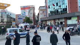 Pendik kaynarca metro sahasında şiddetli patlama oldu. #pendik #istanbul #metro #patlama