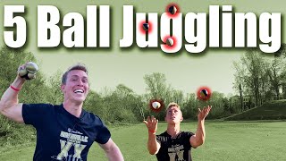 Learning to Juggle 5 Balls in 1 Day | Learn Quick