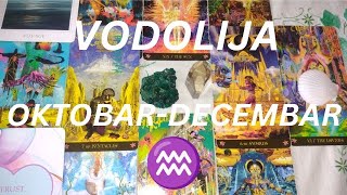 VODOLIJA ♒ Zbogom prošlosti! Dobrodošla vam nova ljubav! ❤️🔥🌷 OKTOBAR-DECEMBAR 2024. TAROT