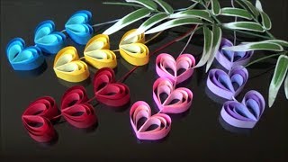 バレンタインの飾り ハートつづりの作り方音声字幕付 Heart Ornament Tutorial バレンタインの飾り ハートつづりの作り方音声字幕付 Heart Ornament Tutorial