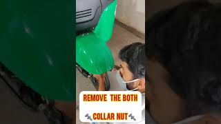 HOW TO REMOVE FRONT WHEEL --BAJAJ MAXIMA Z/MAXIMA CARGO