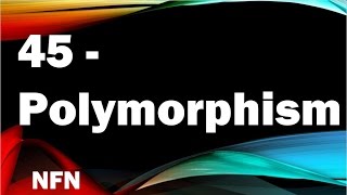 Java tutorials (urdu) NFN 45 Polymorphism