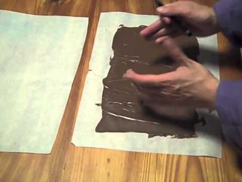 Making Large Chocolate Curls - The Aubergine Chef Making Large Chocolate Curls - The Aubergine Chef