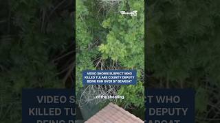 Video shows suspect who killed Tulare County deputy being run over by BearCat #crime #tularecounty