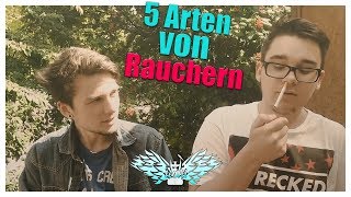 5 Arten von Rauchern