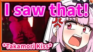 Calli Reacts to The Takamori Plush KISS Live on DreamHack Concert 【HololiveEN】