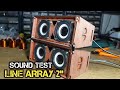 Test Sound Miniature LINE ARRAY 2