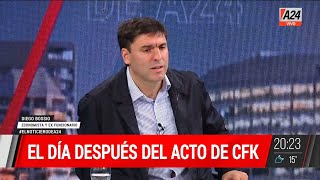 El día después del acto de CFK - Diego Bossio en #ElNoticieroDeA24