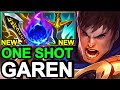 Wild Rift China Garen Top - New Max Burst Garen Build Runes - Infinity Edge Garen ??