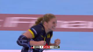 China vs Sweden | Group phase highlights | 24th IHF Women's World Championship, Japan 2019