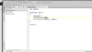 Terminating HTML5 WebWorker