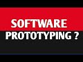Software Prototyping | Stepwise Approach To Design  Prototype  | Software Engineering