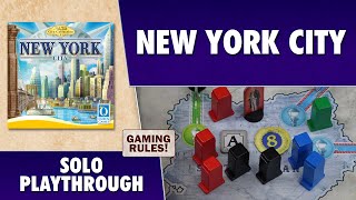 New York City - Solo Playthrough