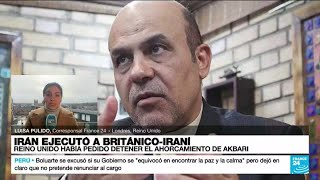 Informe desde Londres: conmoción por ejecución del ciudadano británico-iraní Alireza Akbari