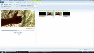 Basic Video Editing Tutorial using Windows Movie Maker