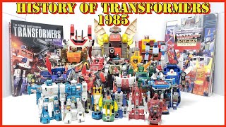 History of Transformers 1985 | Vintage G1 Toys | Second Year