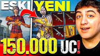 BÜYÜK SÜRPRİZ! 150.000 UC HARCADIM! 3 FARKLI M416 FULLEDİM! | PUBG Mobile