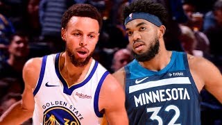 Golden State Warriors vs Minnesota Timberwolves Full Game Extended Highlights 2019 NBA Preseason
