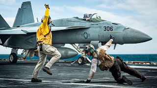The Insane Hand Signals on an Aircraft Carrier's Flight Deck Explained