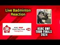 Live Day 2 BWF Tour Finals 2024 | Badminton Live Reaction