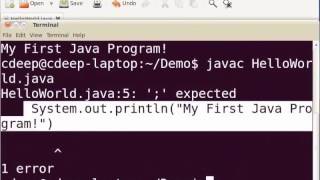 First Java Program - Gujarati