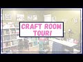 Craft Room Tour ~ IKEA & Amazon Storage Ideas!