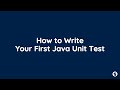 How to write a Java (JUnit) unit test
