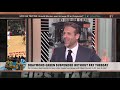 Warriors are 'worried' Durant will leave in free agency - Stephen A.  First Take