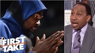 Warriors are 'worried' Durant will leave in free agency - Stephen A. | First Take