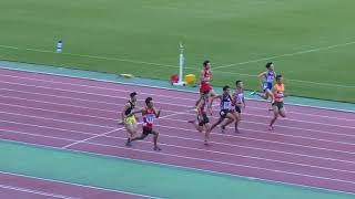 H29　ジュニアオリンピック　C男子100m　準決勝2組