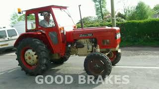 ZETOR 5511 ROAD REG 60hp 2 OWNER 1970 TRACTOR SOLD BY www catlowdycarriages com