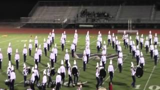 RBHS Marching Band 2012 - Westview / practice / and beginning of Arcadia performance