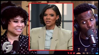 Would Angela Yee Give Candace Owens A Platform? | In Godfrey We Trust Podcast