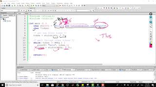 03. Strtok function