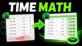 The One Excel Trick That Makes Time Subtraction Easy