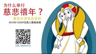 「為什麼舉行慈悲禧年」：教宗方濟各要理講授【中文字幕】20151209