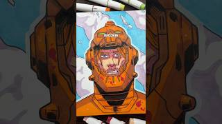 How to Fix Streaky Marker Art! #arttutorial #drawing #markers #fypシ