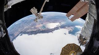 ISS Clouds & Continents (June 2018) in real time and 4K