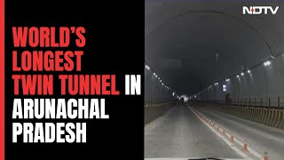 Sela Tunnel At 13,000 Ft In Arunachal Pradesh Nears Completion